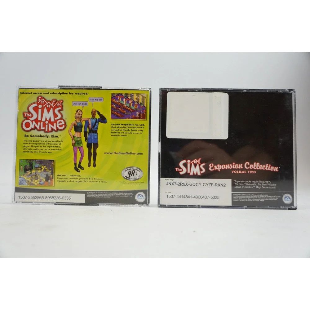 EA Games The Sims Deluxe Edition & Expansion Collection Vol 2 PC Game Good